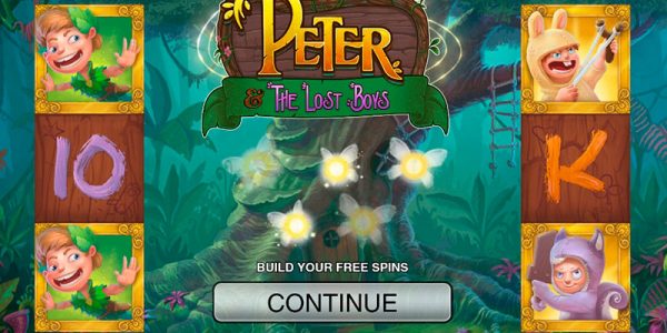игровой автомат онлайн Питер и потерянные мальчики